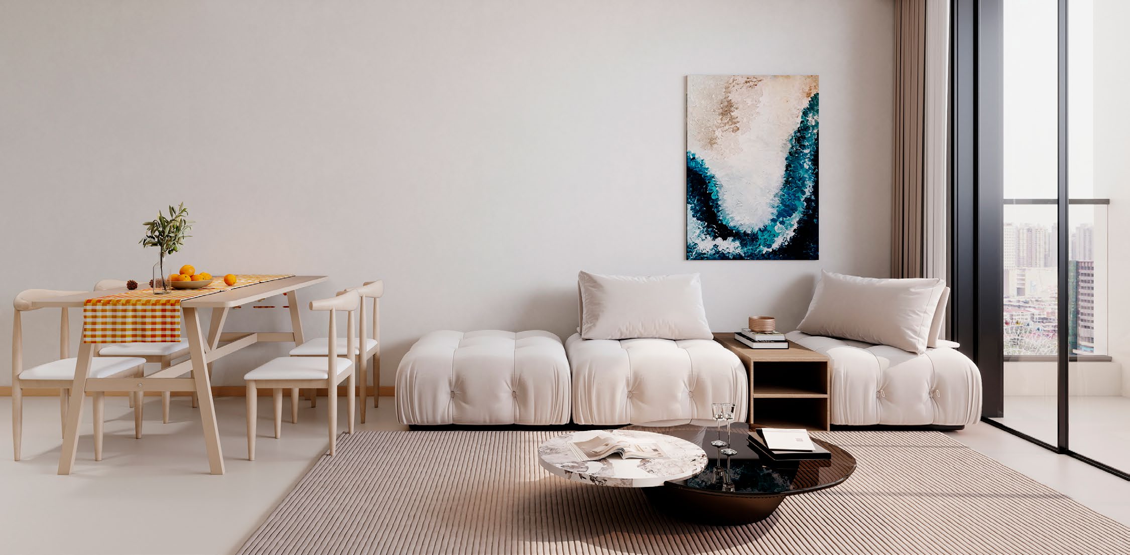 1 Bedroom apartment with modern finishes